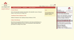 Desktop Screenshot of en.tcmklinik.de