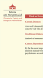 Mobile Screenshot of en.tcmklinik.de